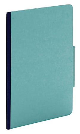 [IN]PLACE® Classification Folders, Legal, 2 Dividers, 30% Recycled, Light Blue, Box Of 10 Folders
