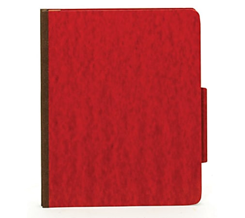 [IN]PLACE® Moisture-Resistant Classification Folders, Legal Size, 2 Dividers, 30% Recycled, Dark Red, Box Of 10
