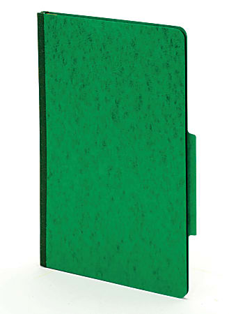 [IN]PLACE® Moisture-Resistant Classification Folders, Legal Size, 2 Dividers, 30% Recycled, Dark Green, Box Of 10
