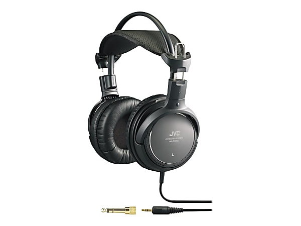 JVC Full-Sized Over-Ear Headphones, Black, HA-RX900