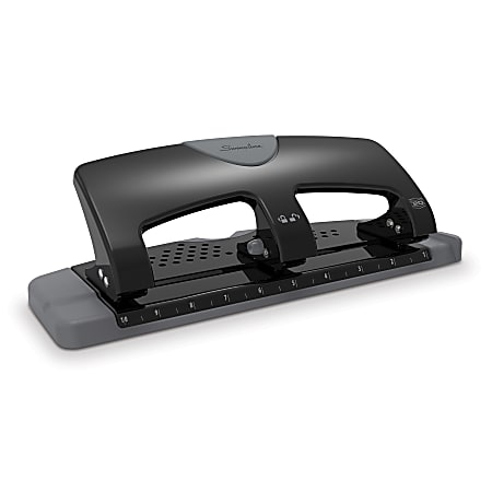 Swingline® SmartTouch 3-Hole Low-Force Punch, 20-Sheet Capacity