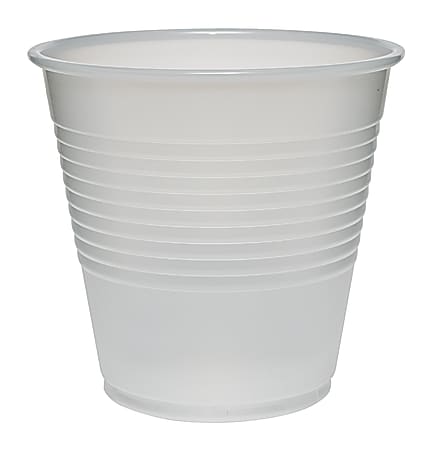 Choice 5 oz. Translucent Thin Wall Plastic Cold Cup - 2500/Case