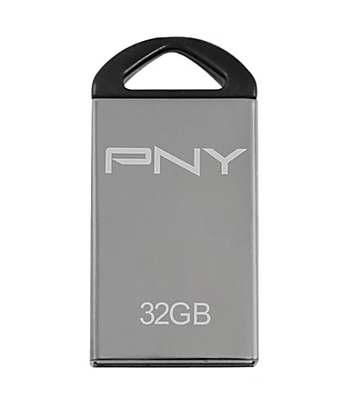 PNY Half-Metal USB 2.0 Drive, 32GB