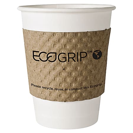 EcoGrip Cup Sleeves For 20-Oz Hot Cups, 100%