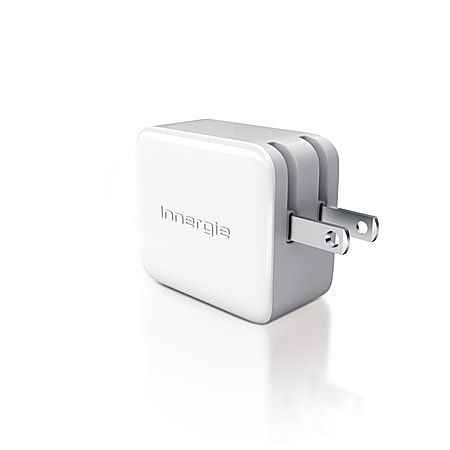 Innergie 21-Watt Double USB Wall Adapter, White