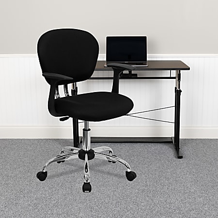 Mainstays mid discount black office chair