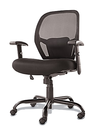 Alera Merix450 Series Mesh Mid-Back Chair, Black