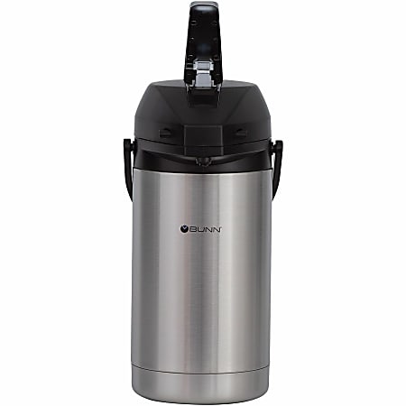 BUNN 3.0L Lever Action Airpot Stainless Steel 32130.0000 - Office