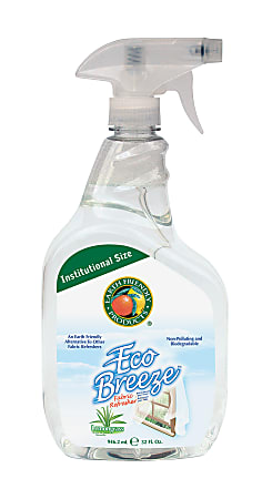 Earth Friendly Products EcoBreeze Air & Fabric Refresher, Lemongrass Scent, 32 Oz
