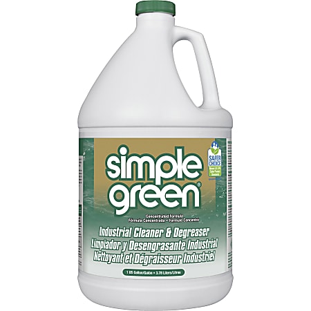 Simple Green® All-Purpose Industrial Degreaser/Cleaner, 128 Oz Bottle, Case Of 6