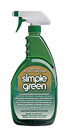 Simple Green® All-Purpose Cleaner/Degreaser Concentrated Cleaner, 24 Oz Bottle, Case Of 12