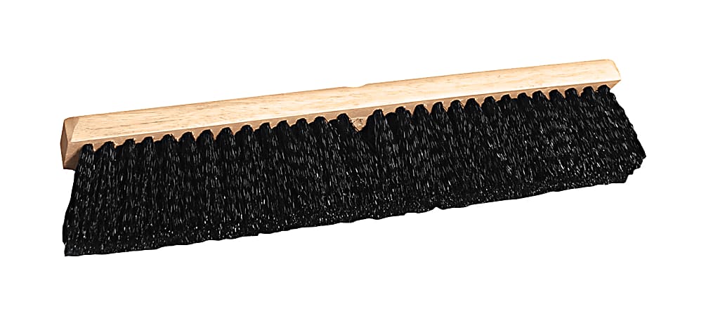 Proline Brush Floor Brush Head, 24" x 3", Black
