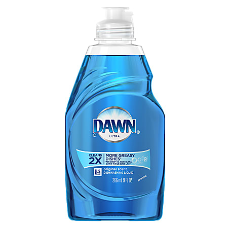 Dawn® Dishwashing Liquid, Original Scent, 9 Oz, Case Of 18 Bottles