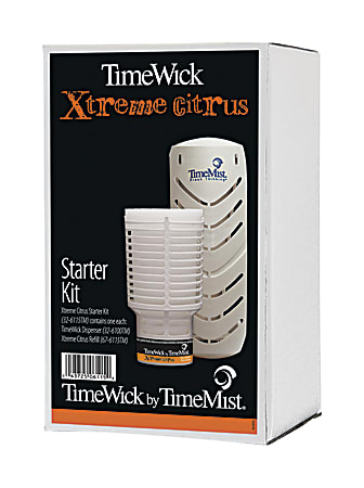 TimeMist TimeWick Fragrance Kits, Xtreme Citrus, Case Of 12