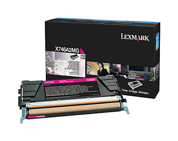 Lexmark Standard Yield Laser Toner Cartridge - Magenta - 1 / Pack - 7000 Pages