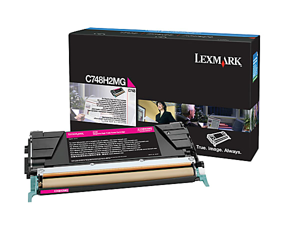 Lexmark™ X748H2MG High-Yield Magenta Toner Cartridge