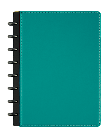 TUL™ Custom Note-Taking System Discbound Notebook, Junior Size, 5 1/2" x 8 1/2", Teal