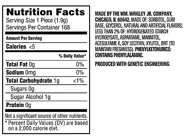 Orbit Sugar Free Gum Wintermint 14 Stick Box Of 12 Office Depot