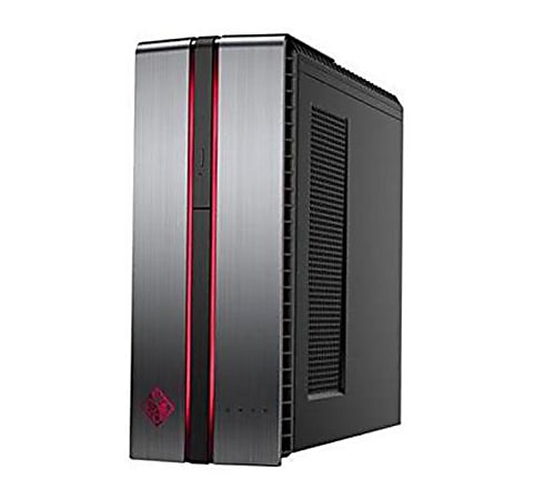 HP OMEN 870-000 870-090 Gaming Desktop Computer - Core i7 i7-6700K - 16 GB RAM - 2 TB HDD - 256 GB SSD - Windows 10 Home 64-bit - NVIDIA GeForce GTX 1080 8 GB - DVD-Writer - Wireless LAN - Bluetooth
