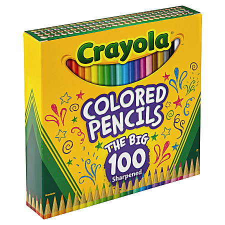 100 Wholesale 5 Pack Of Colored Pencils - 100 Pack - at 