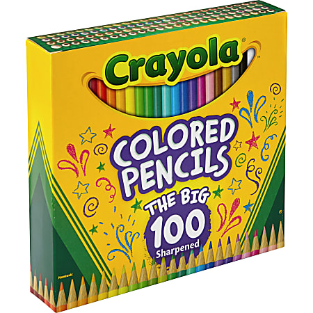 Office Depot® Brand Color Pencils, 2.9 mm, Assorted Colors, Pack Of 220  Pencils