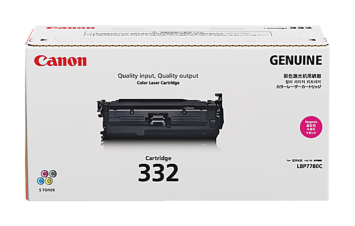 Canon® 332 Magenta Ink Cartridge, 6261B012AA