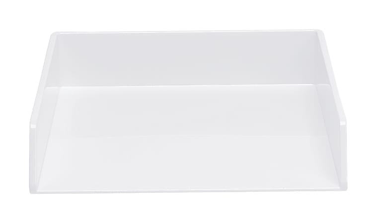 MadeSmart Letter Tray, 12 5/8"H x 10 1/2"W x 2 3/8"D, White