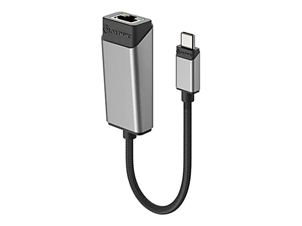 ALOGIC Ultra USB-C(Male) to RJ45 Gbit Ethernet Adapter(female) - Ultra USB-C to RJ45 Gigabit Ethernet Adapter - 15cm - Space Grey