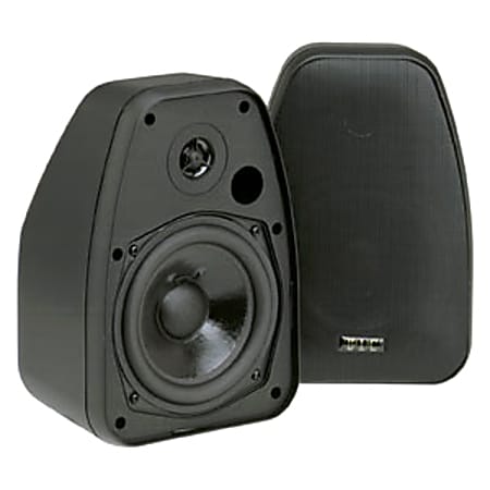 BIC America 2 Way IndoorOutdoor Speakers Office Depot