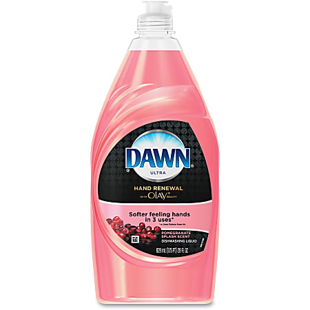 Dawn® Ultra Hand Renewal Dishwashing Liquid With Olay®, Pomegranate Splash Scent, 28 Oz