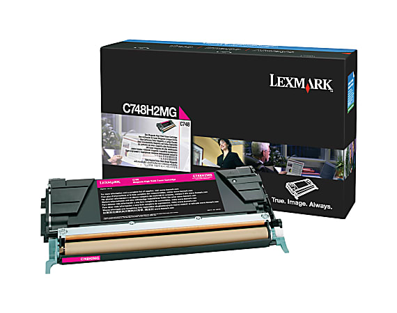 Lexmark High Yield Laser Toner Cartridge - Magenta - 1 / Pack - 10000 Pages