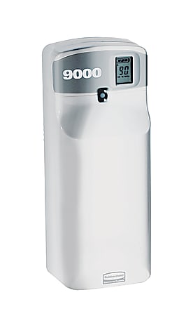 Microburst 9000 Air Freshener Dispenser, 9 3/8" x 3 3/8", White