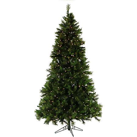 Fraser Hill Farm Artificial Canyon Pine Christmas Tree With Smart String Lighting, 6.5'