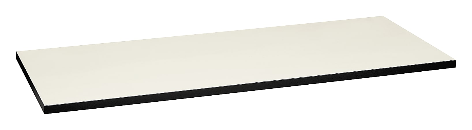 HON Huddles Series™ Multipurpose Table Top, 60"W x 24"D, Silver/Black