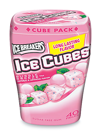 Ice Breakers Ice Cubes Gum, Bubble Breeze, 0.3 Oz