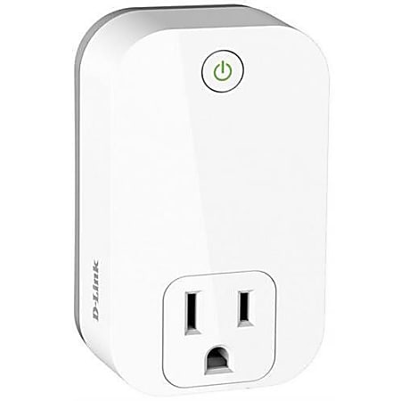 D-Link Wi-Fi Smart Plug - 120 V AC / 15 A - Alexa Supported