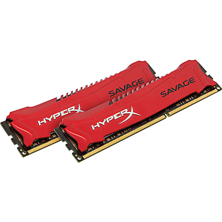 Kingston HyperX 8GB DDR3 SDRAM Memory Module - For Desktop PC - 8 GB (2 x 4 GB) - DDR3-1600/PC3-12800 DDR3 SDRAM - CL9 - 1.50 V - Non-ECC - Unbuffered - 240-pin - DIMM