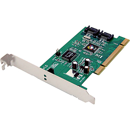 SIIG SATA II-150 PCI RAID Controller - 2 x 7-pin SATA Serial ATA/150 Serial ATA