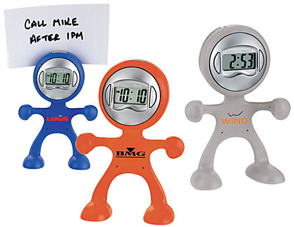 The Flex Man Digital Clock