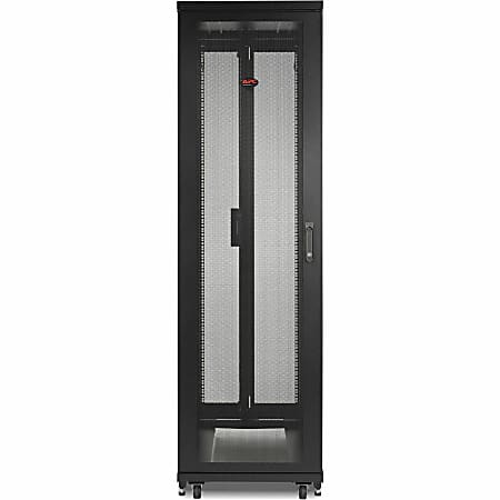 APC by Schneider Electric Netshelter SV Rack Cabinet - 42U Rack Height x 19" Rack Width - Black - 1014 lb Dynamic/Rolling Weight Capacity - 2205 lb Static/Stationary Weight Capacity
