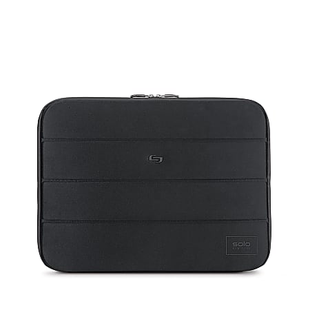 Solo New York Bond Sleeve For 17.3" Laptops, Black