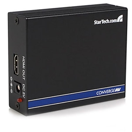 StarTech.com Component and Toslink to HDMI Video Converter with Audio - 3 x RCA Female