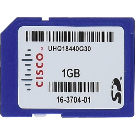 Cisco - Flash memory card - 1 GB - SD - for Industrial Ethernet 2000 Series, 3010 Series