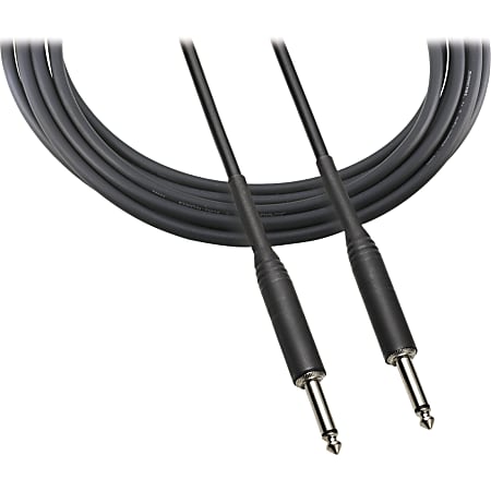 Audio-Technica 1/4" - 1/4" Phone Plug Instrument Cable.