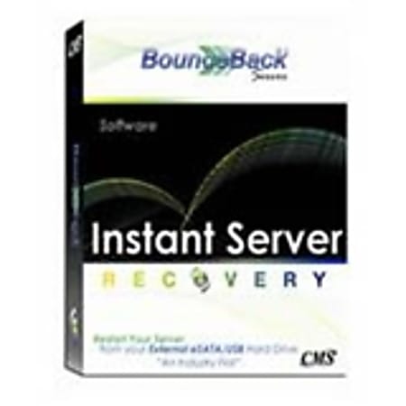 CMS Products BounceBack v.9.2 Server Backup Software