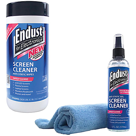 Endust LCD & Plasma Pop-Up Wipes 70ct. - For Display Screen, Digital Player, Digital Photo Frame, Digital Text Reader, Mobile Phone, Gaming Console