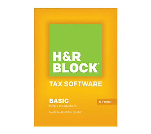 H&R Block Tax Software 13 Basic for Windows - Download