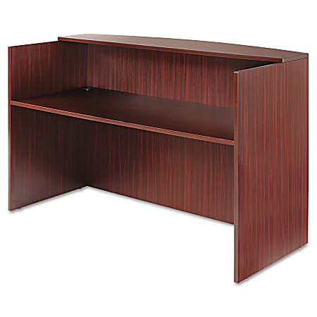 Office depot on sale reception desk