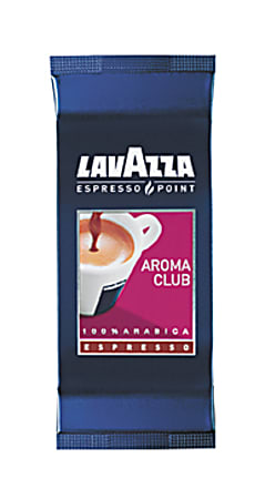 Lavazza Espresso Point Cartridges, Aroma Club 100% Arabica Blend, .25 oz, 100/Box
