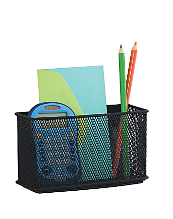 NeatReceipts Neat Life Mesh Magnet Organizer, 1 Compartment, Large, Black